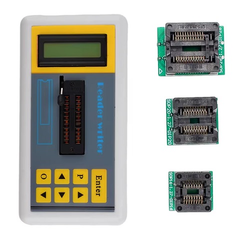 Probador de circuitos integrados y transistores