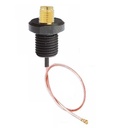 Cable RF IPX a SMA hembra. A prueba de agua. RG178 de 15cm