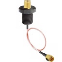 Cable RF SMA macho a SMA hembra. A prueba de agua. RG178 de 15cm