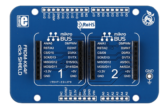 FRDM-K64F click shield