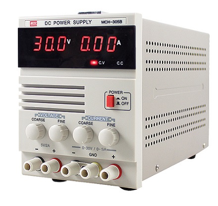 [MCH-305B] Fuente de alimentación 2CH: 0-30V 5A y 5V 2A
