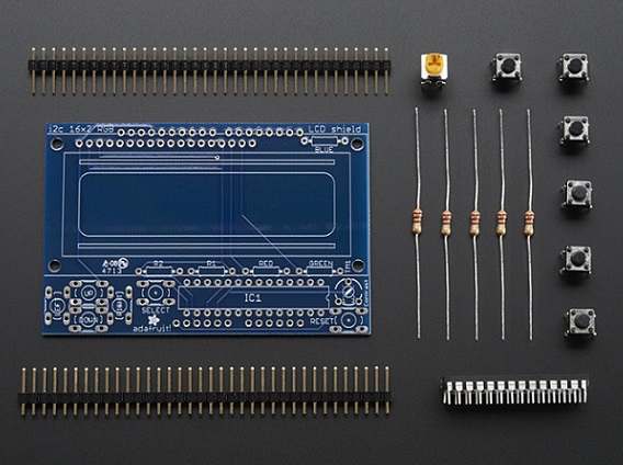 Shield keypad para LCD 16x2