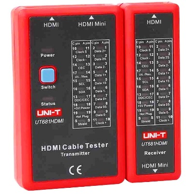 [UT681HDMI] Tester para HDMI MINI HDMI UT681HDMI