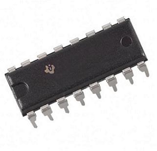 Amplificador de instrumentación ganancia prog DIP-16