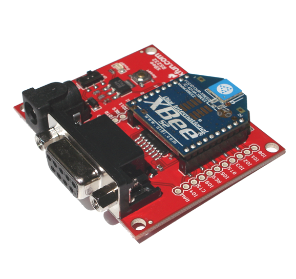 Unidad XBee Explorer Serial (RS-232) para Módulos XBee