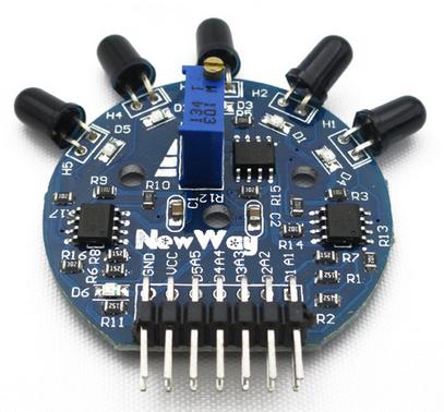 Sensor de flama 5 canales