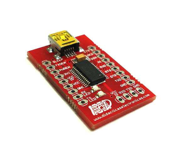 Tarjeta para interfaz USB - Serial