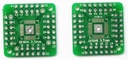 Conversor SMD QFP48 / QFN48 a DIP