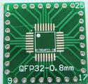 Conversor SMD QFP32 / QFN32 a DIP
