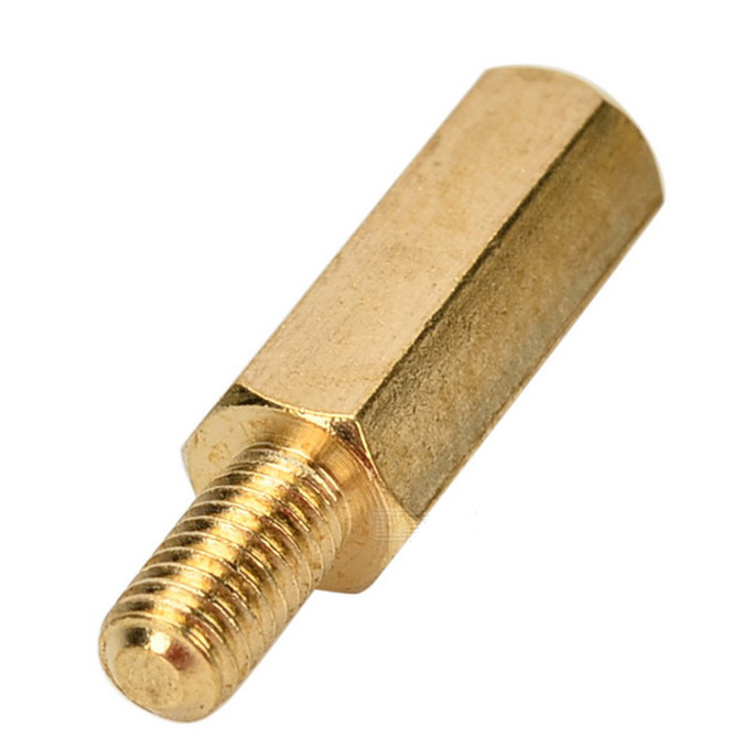 Separador metálico M/H M3*5mm (unidad)