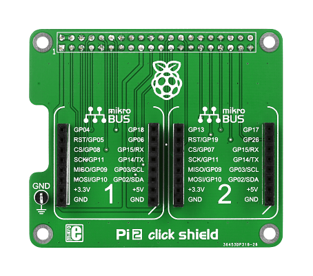 Pi 2 click SHIELD