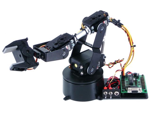 Brazo robótico lynxmotion AL5ACN-KT-32U