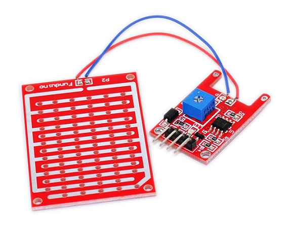 Modulo detector de gotas de lluvia y humedad