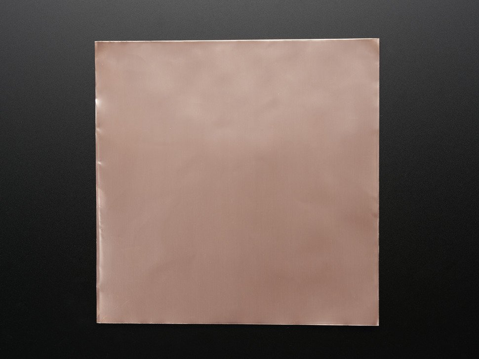 Baquela flexible - Pyralux - 152mm x 152mm Cuadradro