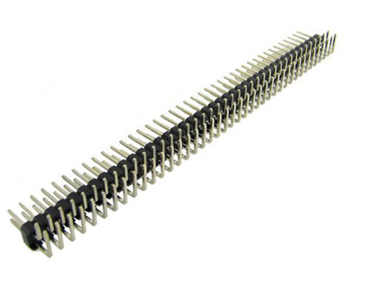 Header macho 2x40P en L - 2.54mm