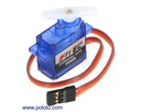 Micro Servomotor rotación continua 4.8-6V 0.5Kg/cm
