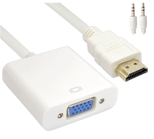 Convertidor HDMI a VGA con Audio