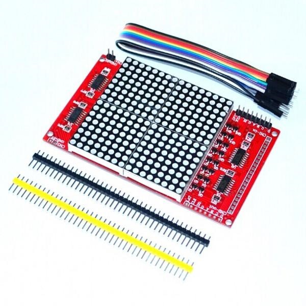 Matriz LED de 16 x 16 pixeles Rojos