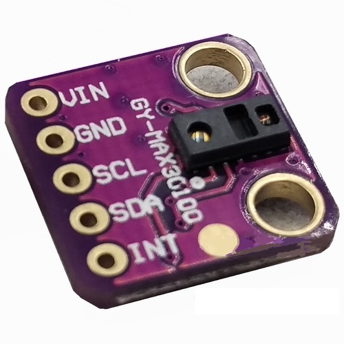 Sensor de concentración de oxígeno y ritmo cardiaco MAX30100