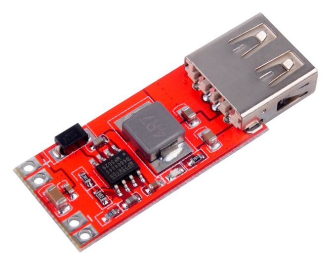 Conversor DC/DC Reductor USB 5V 3A 