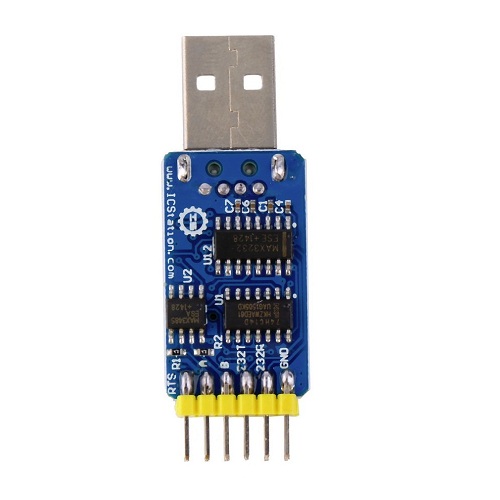 Multiconversor USB a TTL UART, RS485, RS232