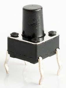 Suiche Pulsador 8mm 4 pines