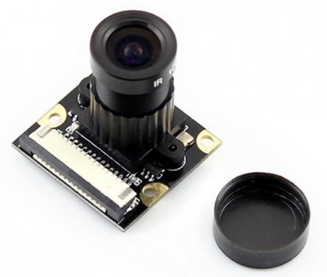 Cámara Raspberry Pi 5MP visión nocturna, RPi Camera (F) 