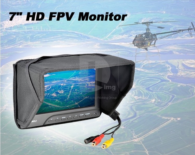 FPV769A Ground Station FPV 7 Monitor w/Sun Shield