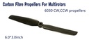 6030 CW, CCW Carbon Fibre Propellers (GWS)