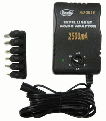 Adaptador Inteligente Tech AD-2515 2500mA
