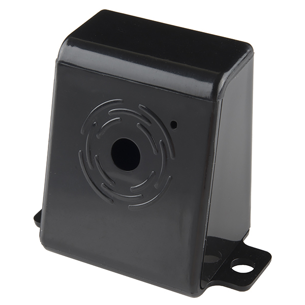 Caja plástica negra para cámara de Raspberry