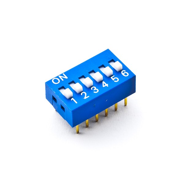 Dip Switch 6 posiciones
