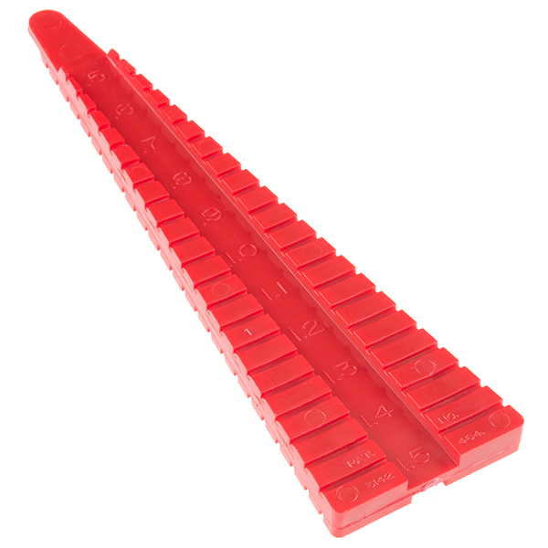 Herramienta para doblar las resistencias