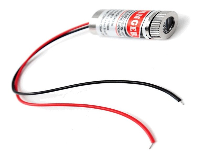 Láser Rojo 650Nm/5mW