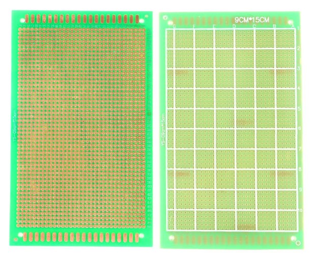 Circuito Impreso Universal 9cm x 15cm Fibra de Vidrio