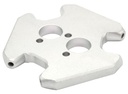 Soporte extr doble inyector imp 3D DELTA KOSSEL