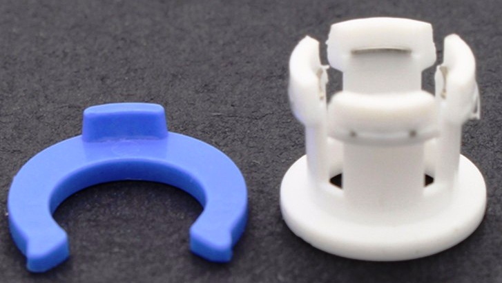 Acople rápido tubo 6mm con extrusor remoto