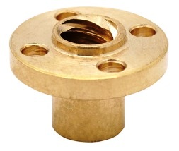Tuerca T8 2x8mm para varilla trapezoidal 4 hilos