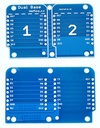 Base dual para WeMos D1 Mini