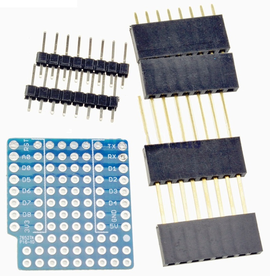Shield Protoboard para WeMos D1 Mini