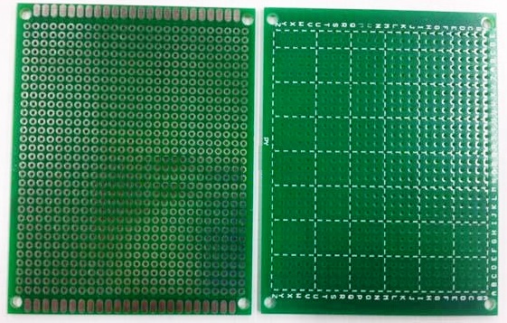Circuito Impreso Universal 7cm x 9cm Fibra de Vidrio