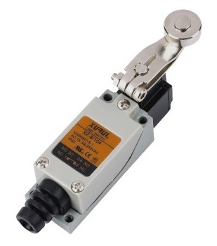 Final de carrera, brazo de rodillo 250VAC/5A