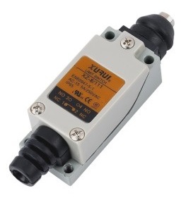 Final de carrera, pistón de empuje 250VAC/5A