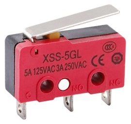 Final de carrera 3 pines pala corta - 5A