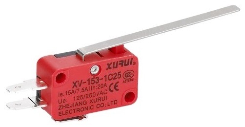 Final de carrera 3 pines pala larga - 15A