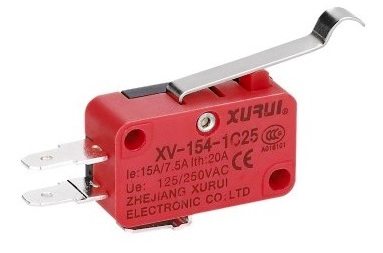 Micro Suiche, pala curva pequeña, 125VAC/15A