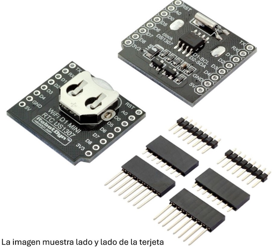 Shield DS1307 RTC para WeMos D1 Mini