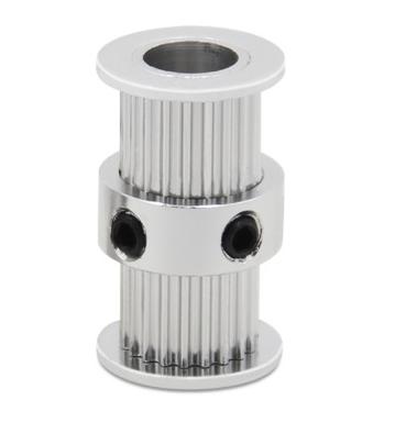 Polea 2GT de sincronismo doble de 20 dientes, 8mm