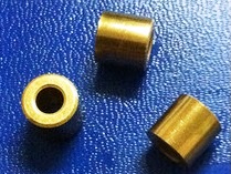 Buje de cobre, largo 6mm para eje de 8mm