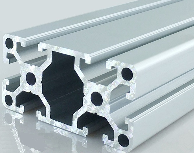 Perfil de aluminio OB4080W para CNC